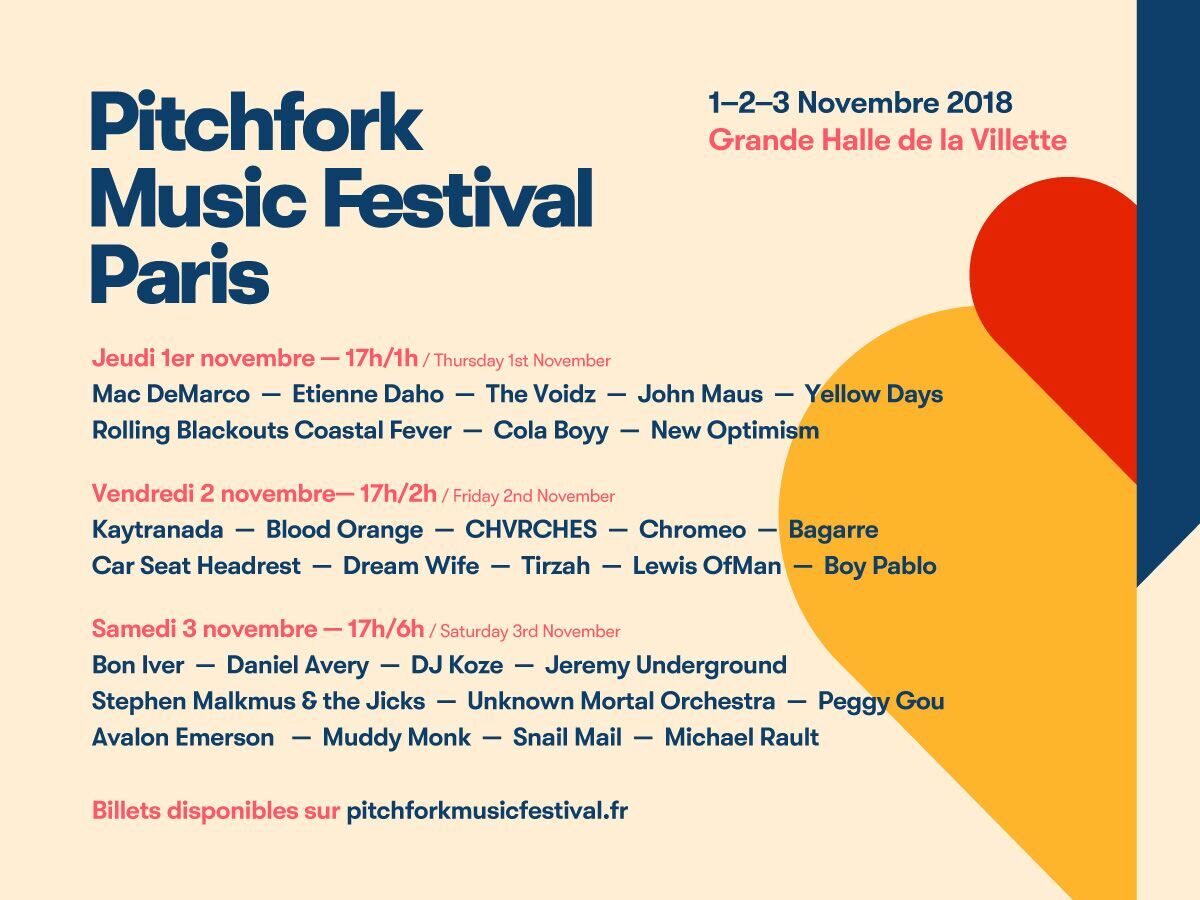ORADAYDIK: PITCHFORK MUSIC FESTIVAL PARIS